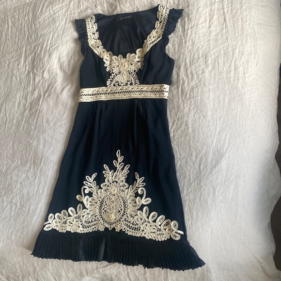 Vintage Sue Wong Dress with Lace - Picture 1 of 5